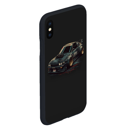 Чехол для iPhone XS Max матовый Nissan Skyline 2000 gtr, цвет черный - фото 3