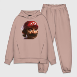 Мужской костюм oversize хлопок Mario pixel