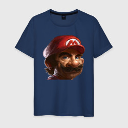 Мужская футболка хлопок Mario pixel