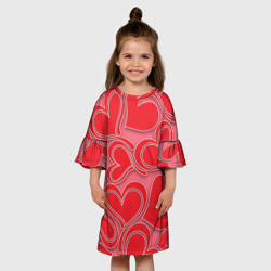 Детское платье 3D Love hearts - фото 2