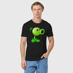 Мужская футболка хлопок Зелёный горохострел - фото 2