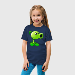 Детская футболка хлопок Зелёный горохострел - фото 2