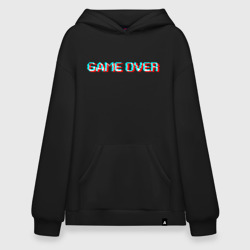 Худи SuperOversize хлопок Glitch game over