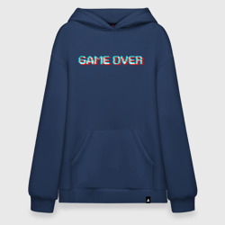 Худи SuperOversize хлопок Glitch game over