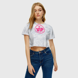 Женская футболка Crop-top 3D Vip - фото 2