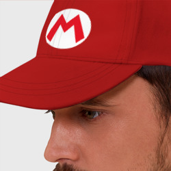 Бейсболка The Super Mario Bros лого Марио