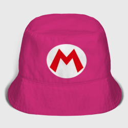 Женская панама хлопок The Super Mario Bros лого Марио