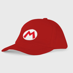 The Super Mario Bros лого Марио – Бейсболка с принтом купить