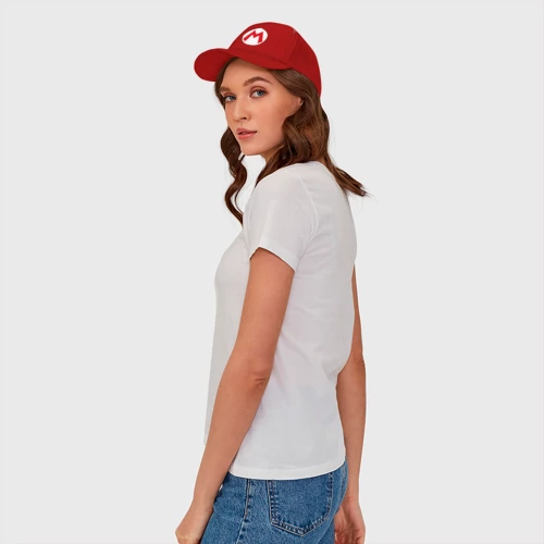 Бейсболка The Super Mario Bros лого Марио - фото 7