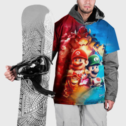 Накидка на куртку 3D The Super Mario Bros: все персонажи