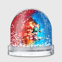 Игрушка Снежный шар The Super Mario Bros: все персонажи