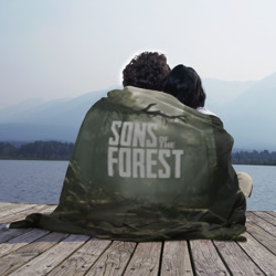 Плед 3D Sons of the forest - река - фото 2