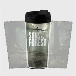Термокружка-непроливайка Sons of the forest - река - фото 2