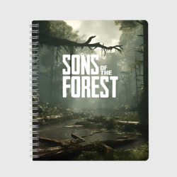 Тетрадь Sons of the forest - река