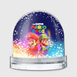 Игрушка Снежный шар The Super Mario Bros Братья Марио