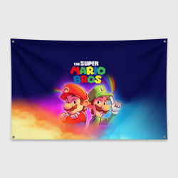 Флаг-баннер The Super Mario Bros Братья Марио