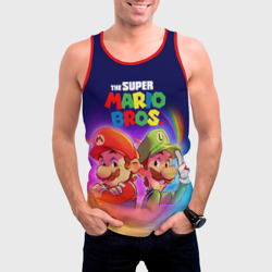 Мужская майка 3D The Super Mario Bros Братья Марио - фото 2