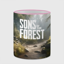 Кружка с полной запечаткой Sons of the forest - ручей - фото 2