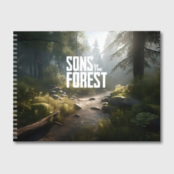 Альбом для рисования Sons of the forest - ручей