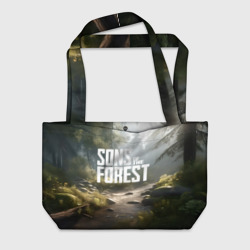Пляжная сумка 3D Sons of the forest - ручей
