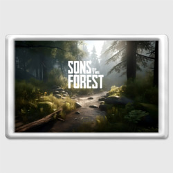 Магнит 45*70 Sons of the forest - ручей