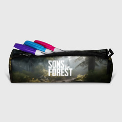 Пенал школьный 3D Sons of the forest - ручей - фото 2
