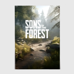 Постер Sons of the forest - ручей