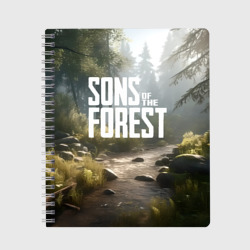 Тетрадь Sons of the forest - ручей