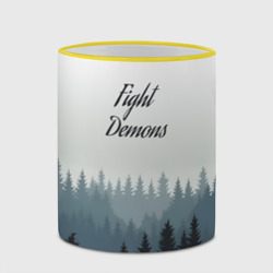 Кружка с полной запечаткой Fight Demons - Trees - фото 2