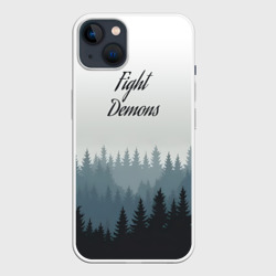Чехол для iPhone 14 Plus Fight Demons - Trees