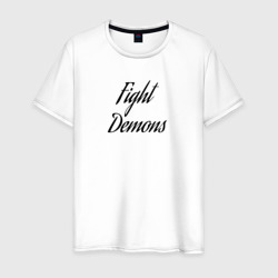Мужская футболка хлопок Fight demons