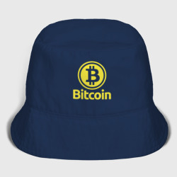 Женская панама хлопок Логотип криптовалюты Bitcoin