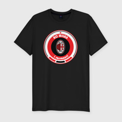 Мужская футболка хлопок Slim AC Milan 1899