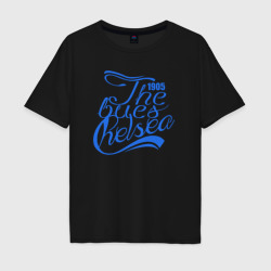 Мужская футболка хлопок Oversize The Blues Chelsea