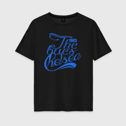 Женская футболка хлопок Oversize The Blues Chelsea