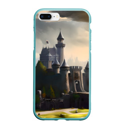 Чехол для iPhone 7Plus/8 Plus матовый Рыцарский замок