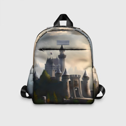 Детский рюкзак 3D Рыцарский замок