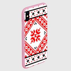 Чехол для iPhone XS Max матовый Удмуртский стиль - фото 2