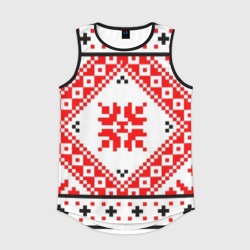 Мужская спортивная майка 3D Удмуртский стиль