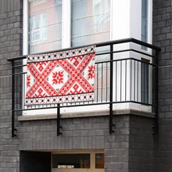 Флаг-баннер Удмуртский стиль - фото 2