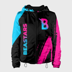 Женская куртка 3D Beastars - neon gradient: надпись, символ