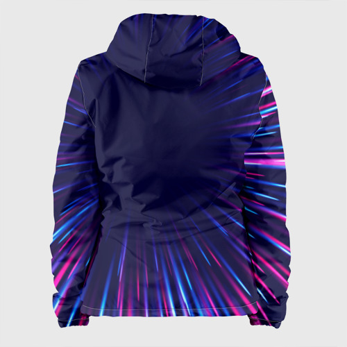 Женская куртка 3D Fiat neon Speed lines, цвет черный - фото 2