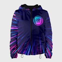 Женская куртка 3D Fiat neon Speed lines