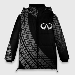 Женская зимняя куртка Oversize Infiniti tire tracks