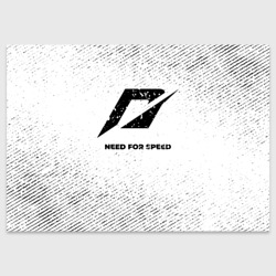 Поздравительная открытка Need for Speed с потертостями на светлом фоне
