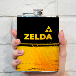 Фляга Zelda - gold gradient: символ сверху - фото 2