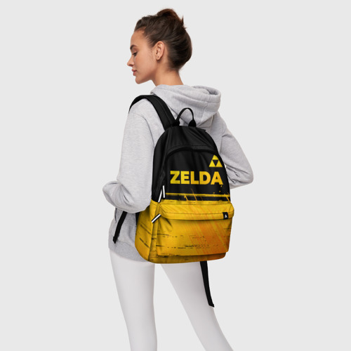 Рюкзак 3D Zelda - gold gradient: символ сверху - фото 5