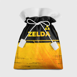 Подарочный 3D мешок Zelda - gold gradient: символ сверху