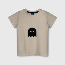 Детская футболка хлопок Маленькое черное привидение