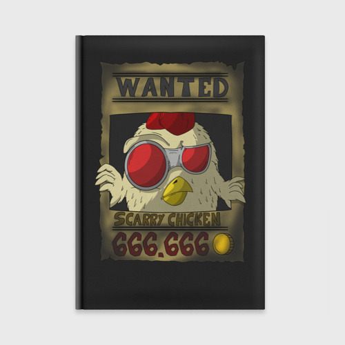 Ежедневник Chicken Gun - Wanted Scarry Chicken 666: Плачущая курица